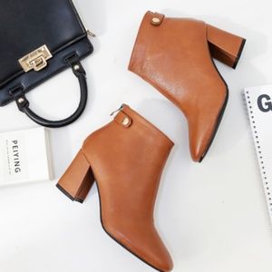 Brown Ankle Boots